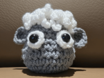 sheep crochet kit main photo