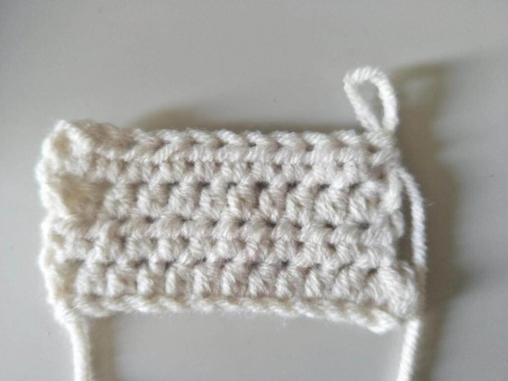 half double crochet pattern photo