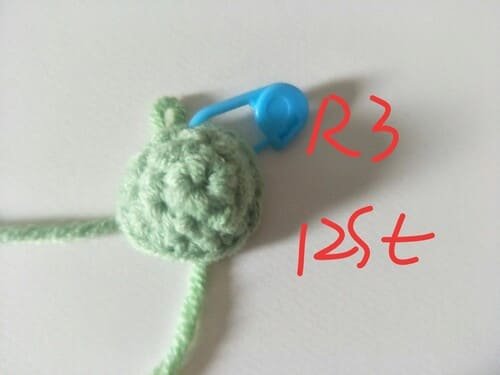 12 st for R3-foot