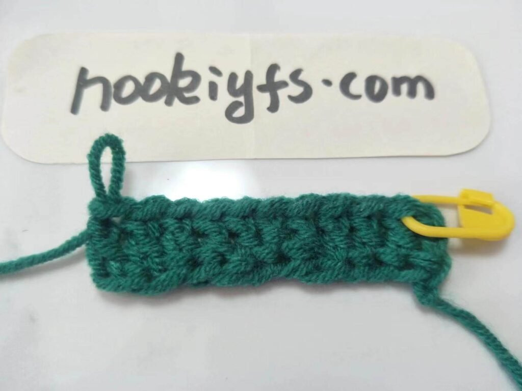 Foundation Double Crochet