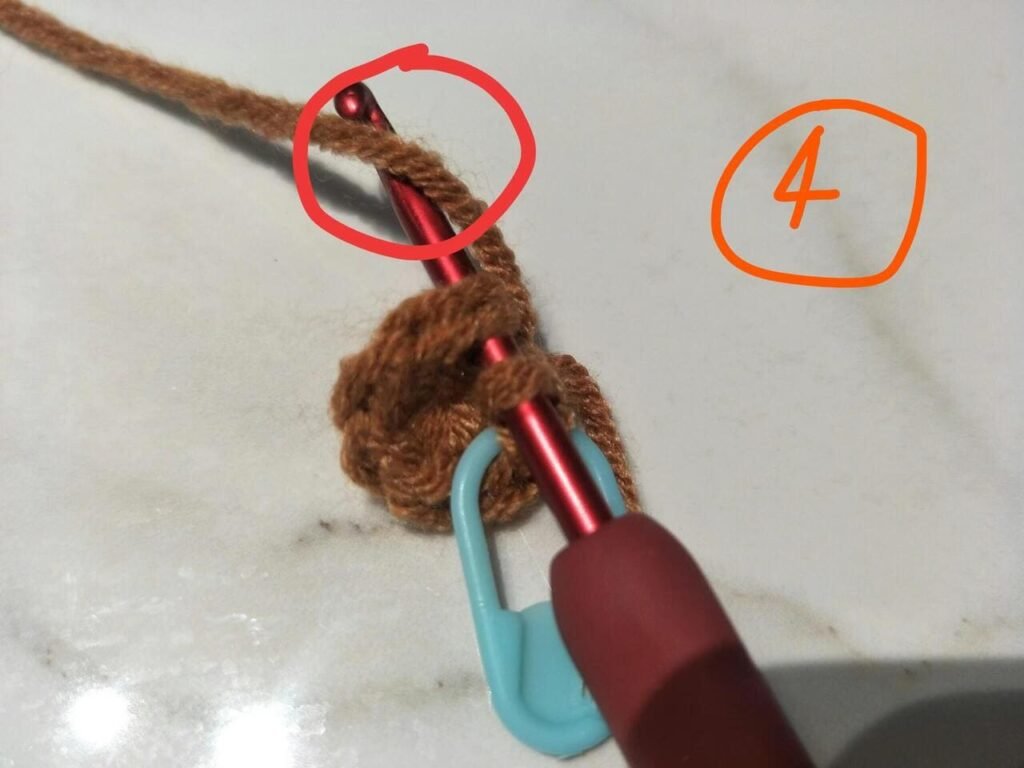 Crochet Bear Pattern -yarn over for magic ring