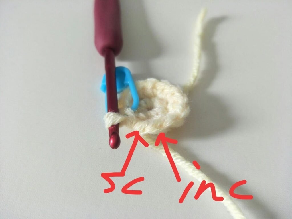 R3 crochet order for pikaqiu crochet