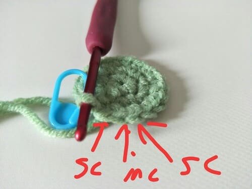crochet order for R4