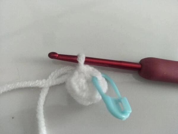 slip stitch for magic ring