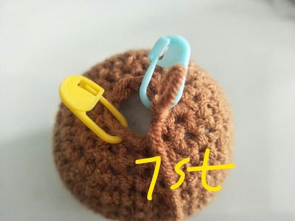 total stitches 7 for R15