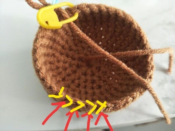 Count the number of stitch.