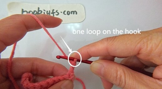 you should have 1 loop left on your hook). this CSDC is finished.