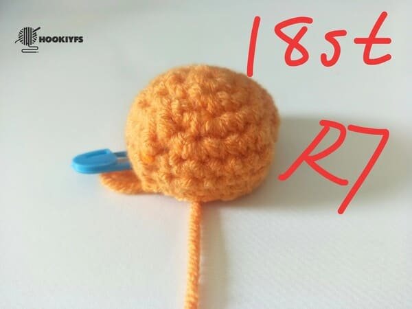 18 stitches for round 7 for persimmon crochet