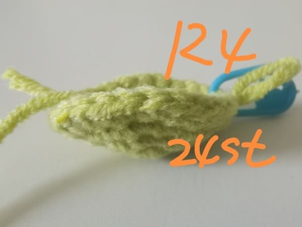 24 stitches for round 4 for octopus crochet