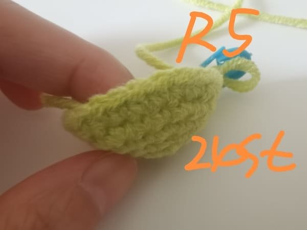 24 stitches for round 5 for octopus crochet