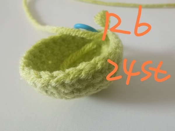 24 stitches for round 6 for octopus crochet