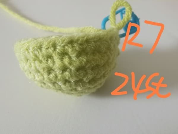 24 stitches for round 7 for octopus crochet