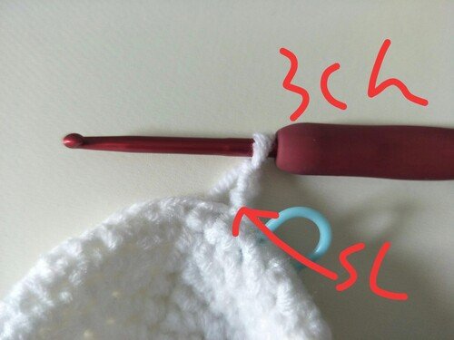 3 ch for hat