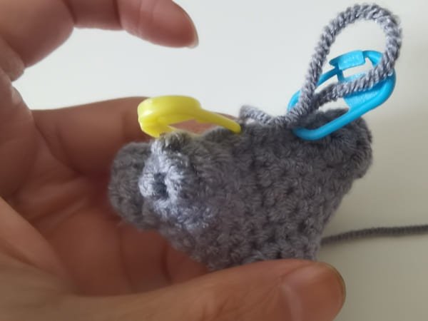 30 stitches for round 17 for elephant crochet