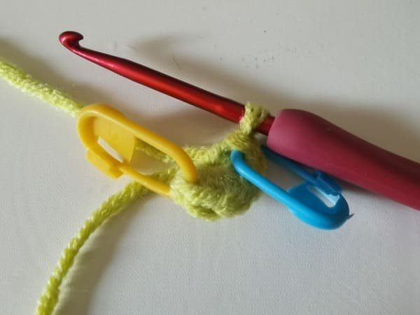 6 single crochet in to the magic ring for snake crochet pattern