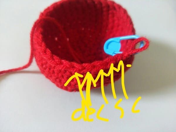 R12 crochet order for crochet tomato