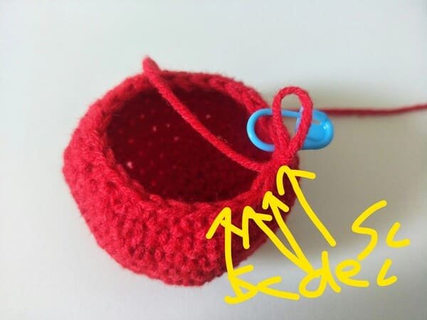 R13 crochet order for crochet tomato