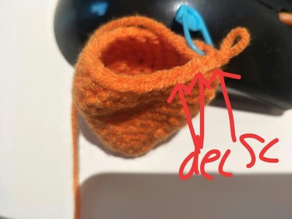 R14 crochet order for carrot crochet