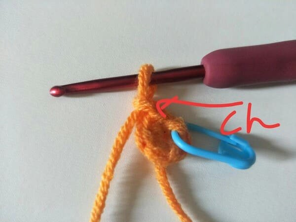 add chain stitch for every round