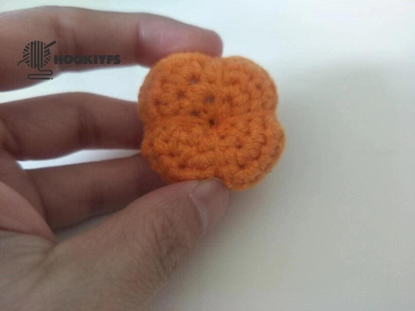body of persimmon crochet is completed