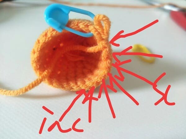 crochet order for R10 for carrot crochet