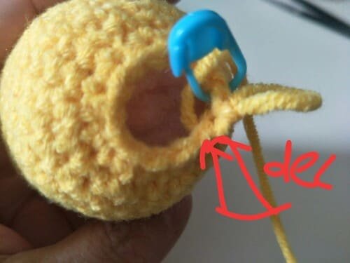 crochet order for R17