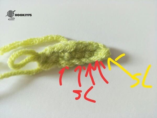crochet order for foot (part 2) for crochet frog pattern