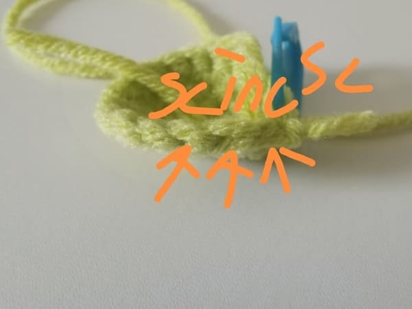crochet order for round 4 for octopus crochet