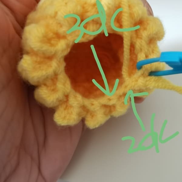 crochet order for round 7