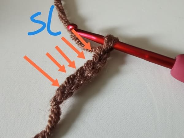 crochet order for stem