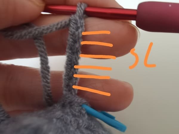 crochet order for trail
