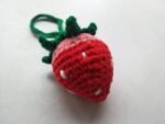 front of strawberry crochet kit