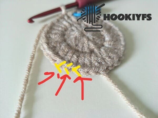how to count the each stitch