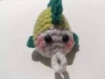 positive of fish crochet kit