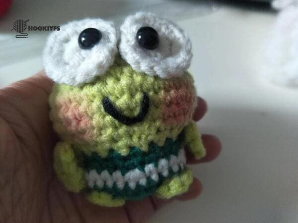 side of foot is completed.