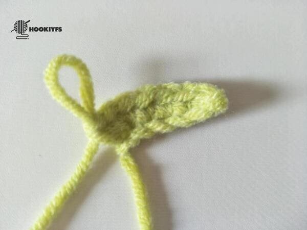 side of foot is completed.