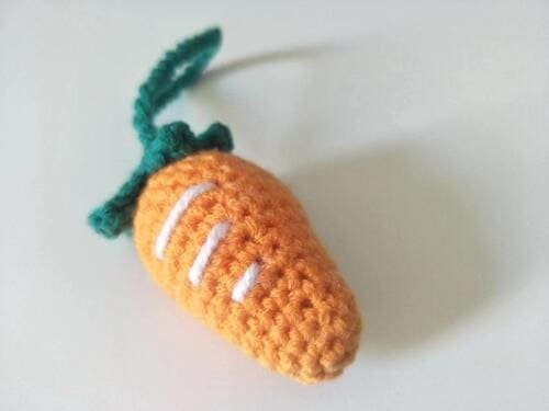 stem for carrot crochet kit