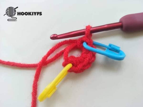 the first and last marker for apple crochet
