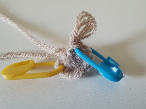 6 single crochet in to magic ring for peanut crochet