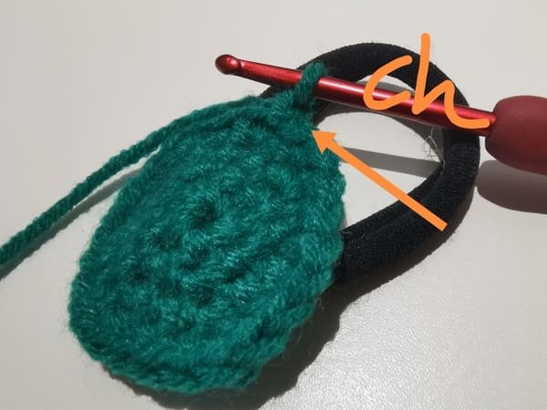 crochet chain stitch again