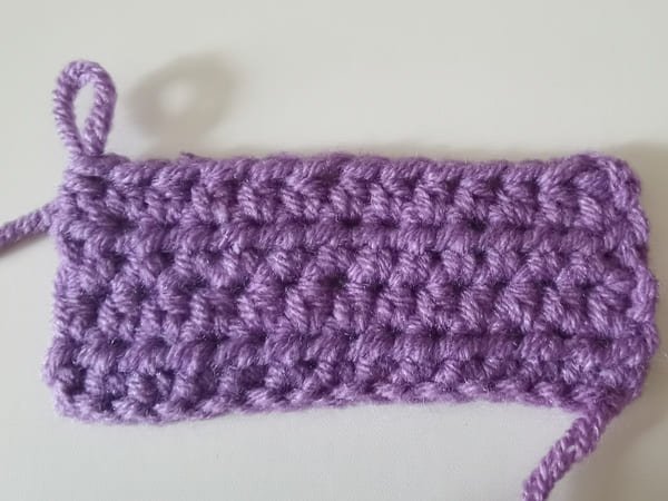 half double crochet
