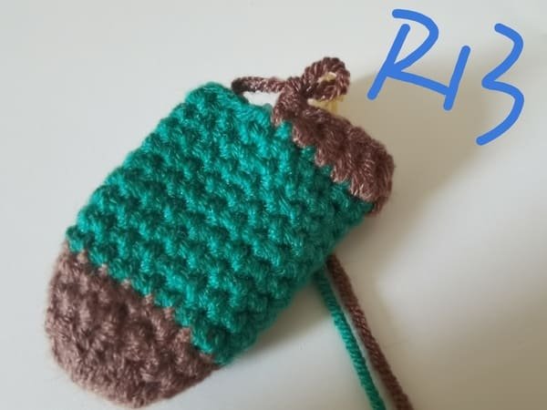 round 13 for sock crochet