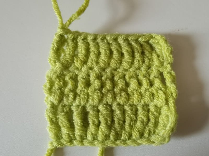 treble crochet