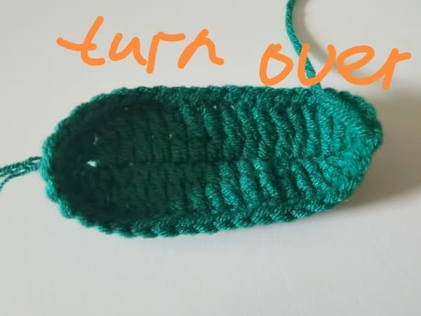 turn over the pea pod