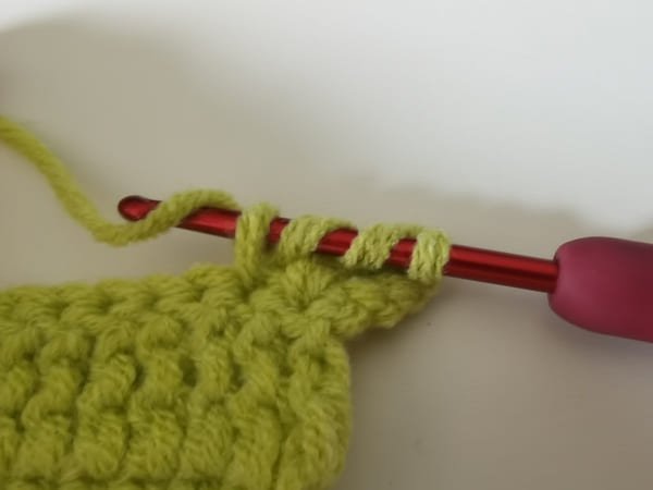 yarn over again for treble crochet