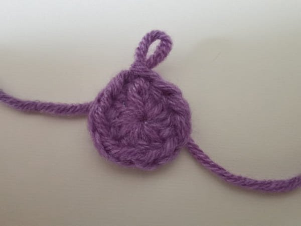 yarn over , bring out the two loops, which is slip stitch