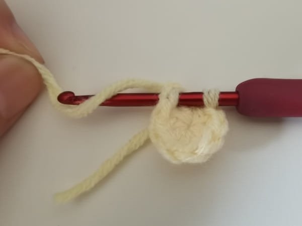 yarn over for slip stitch
