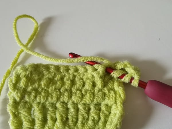yarn over for treble crochet