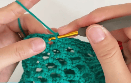 crochet body of for hollow bag crochet