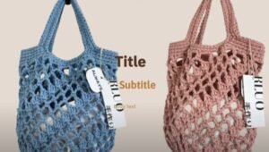 main photo of Small Hollow Handbag Crochet